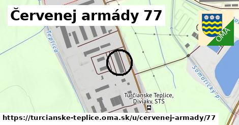 Červenej armády 77, Turčianske Teplice