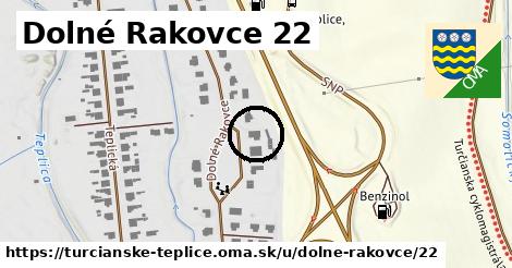 Dolné Rakovce 22, Turčianske Teplice