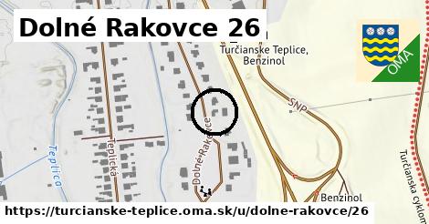 Dolné Rakovce 26, Turčianske Teplice