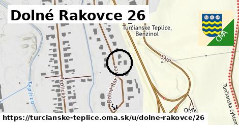 Dolné Rakovce 26, Turčianske Teplice