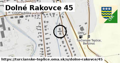 Dolné Rakovce 45, Turčianske Teplice