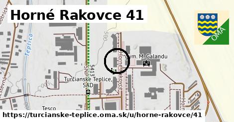 Horné Rakovce 41, Turčianske Teplice
