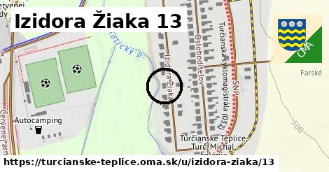 Izidora Žiaka 13, Turčianske Teplice