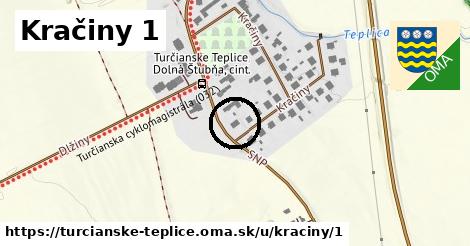 Kračiny 1, Turčianske Teplice