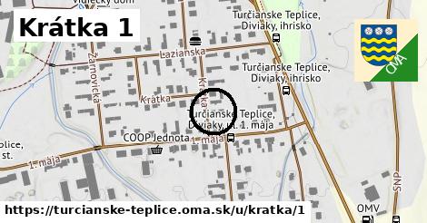 Krátka 1, Turčianske Teplice