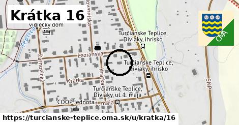 Krátka 16, Turčianske Teplice