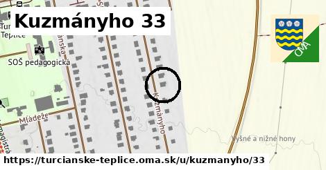 Kuzmányho 33, Turčianske Teplice