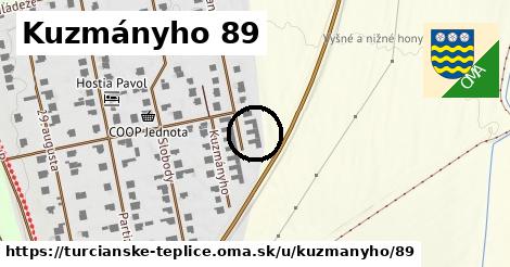 Kuzmányho 89, Turčianske Teplice