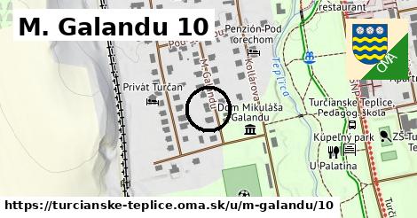 M. Galandu 10, Turčianske Teplice