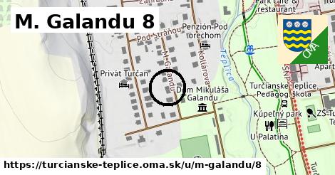 M. Galandu 8, Turčianske Teplice