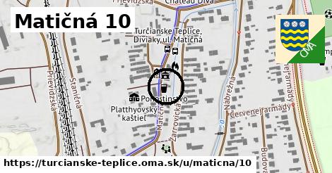 Matičná 10, Turčianske Teplice