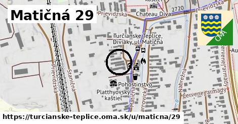 Matičná 29, Turčianske Teplice