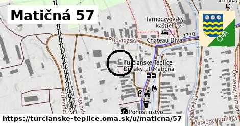 Matičná 57, Turčianske Teplice