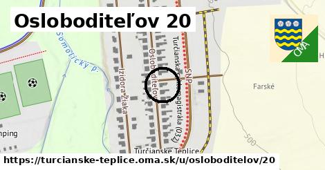 Osloboditeľov 20, Turčianske Teplice