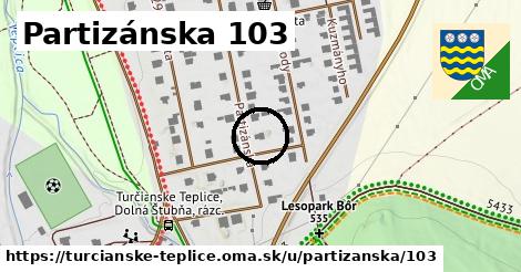 Partizánska 103, Turčianske Teplice