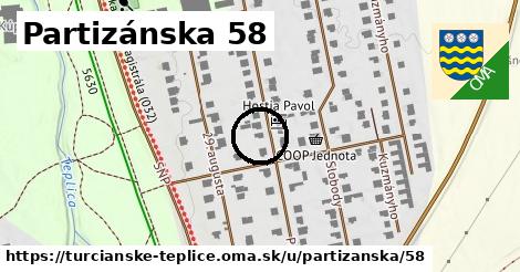 Partizánska 58, Turčianske Teplice