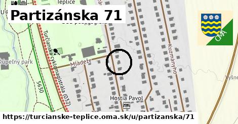 Partizánska 71, Turčianske Teplice