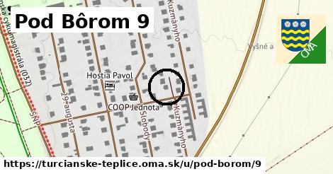 Pod Bôrom 9, Turčianske Teplice