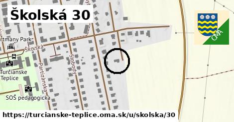 Školská 30, Turčianske Teplice