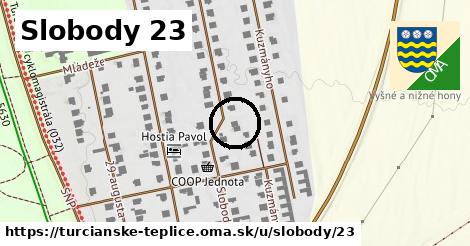 Slobody 23, Turčianske Teplice