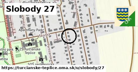 Slobody 27, Turčianske Teplice