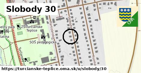 Slobody 30, Turčianske Teplice