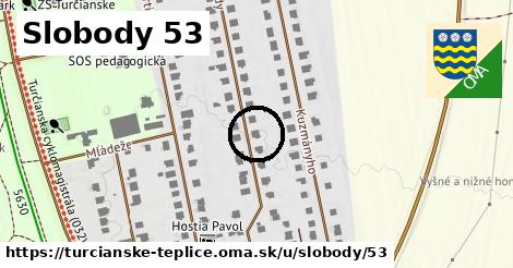 Slobody 53, Turčianske Teplice