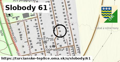 Slobody 61, Turčianske Teplice