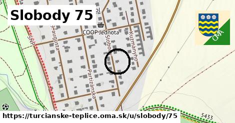 Slobody 75, Turčianske Teplice