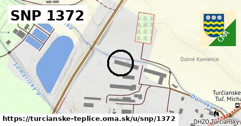 SNP 1372, Turčianske Teplice