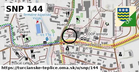 SNP 144, Turčianske Teplice