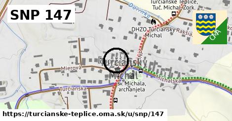 SNP 147, Turčianske Teplice
