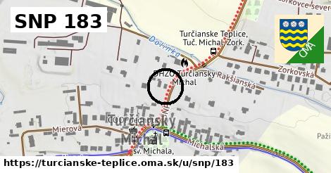 SNP 183, Turčianske Teplice