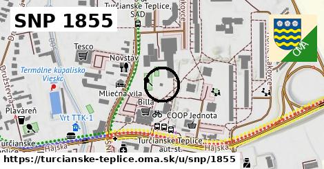 SNP 1855, Turčianske Teplice