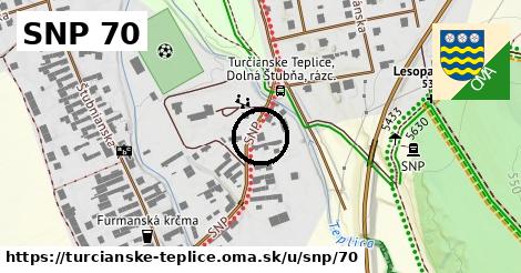 SNP 70, Turčianske Teplice