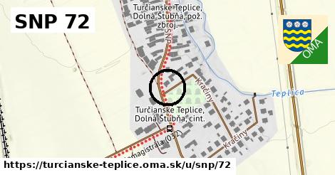 SNP 72, Turčianske Teplice