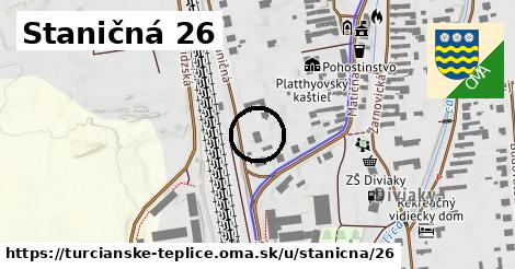 Staničná 26, Turčianske Teplice