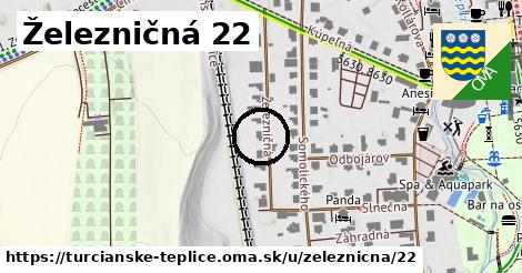 Železničná 22, Turčianske Teplice