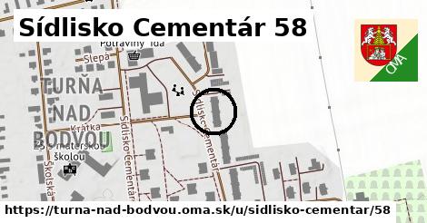 Sídlisko Cementár 58, Turňa nad Bodvou