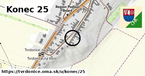 Konec 25, Tvrdonice