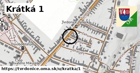 Krátká 1, Tvrdonice