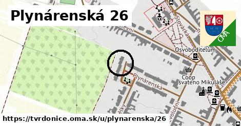 Plynárenská 26, Tvrdonice