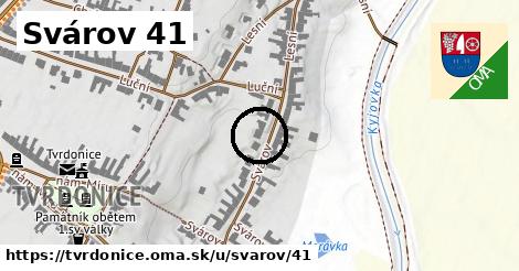 Svárov 41, Tvrdonice