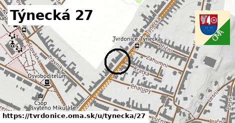 Týnecká 27, Tvrdonice