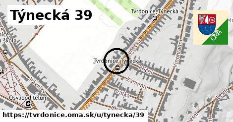 Týnecká 39, Tvrdonice