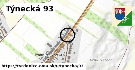 Týnecká 93, Tvrdonice