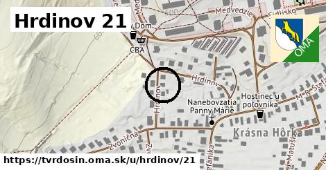 Hrdinov 21, Tvrdošín
