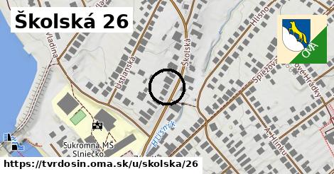 Školská 26, Tvrdošín