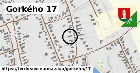 Gorkého 17, Tvrdošovce