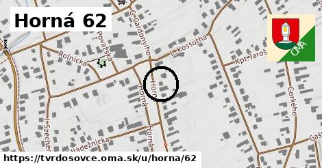 Horná 62, Tvrdošovce